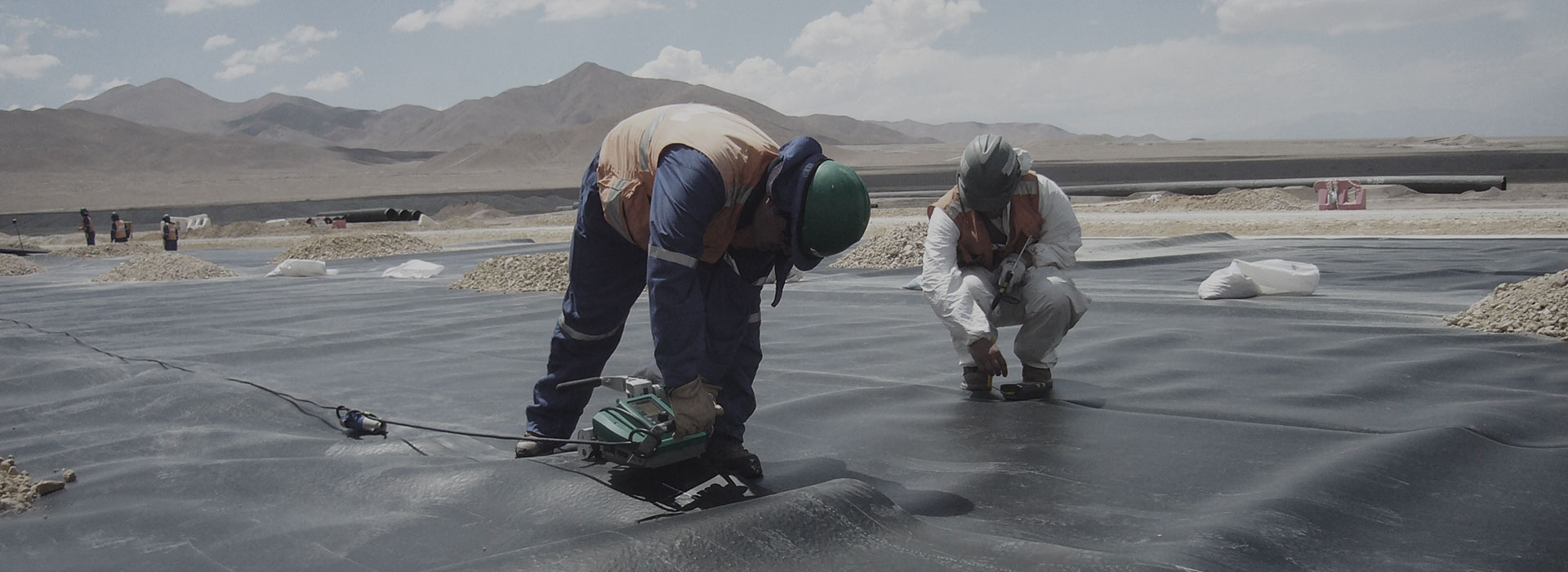 Soldagem de Geomembranas